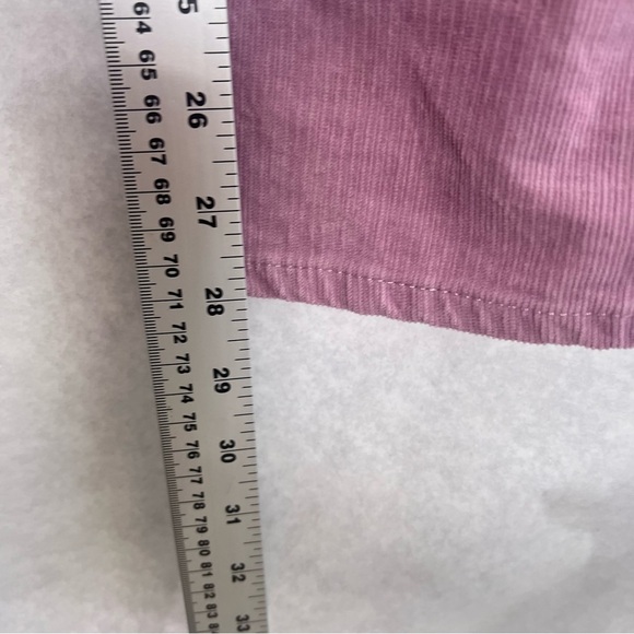 Ann Taylor purple corduroy, jeans size 4 curvy - Picture 4 of 5